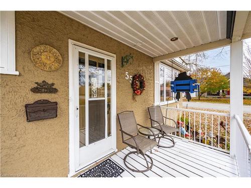 55 John Street, Elora, ON - Outdoor With Deck Patio Veranda With Exterior