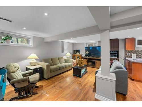 758 Annamore Road, Mississauga, ON - Indoor Photo Showing Living Room With Fireplace