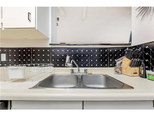 302-10 Ajax Street, Guelph, ON - Indoor Photo Showing Kitchen With Double Sink