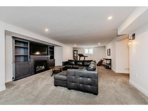 380 Rogers Road, Listowel, ON - Indoor Photo Showing Living Room With Fireplace