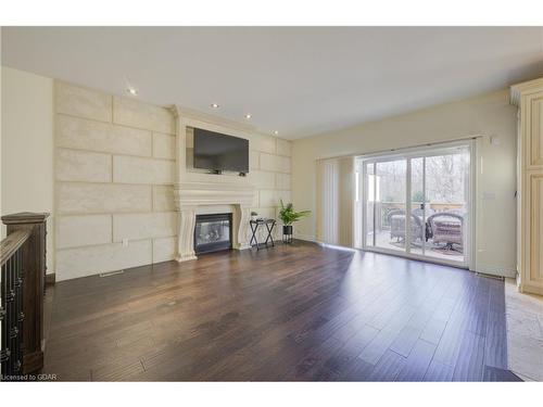 550 Pinery Trail, Waterloo, ON - Indoor Photo Showing Living Room With Fireplace