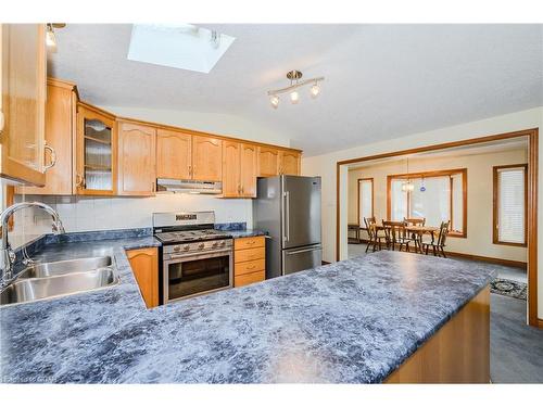 2 Spruce Avenue, Puslinch, ON - Indoor Photo Showing Kitchen With Double Sink