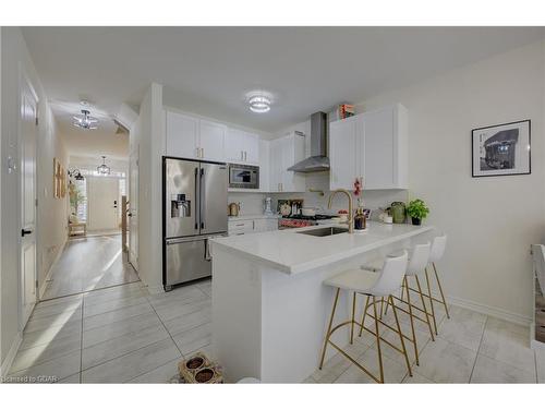 71 Dass Drive W, Fergus, ON - Indoor Photo Showing Kitchen With Stainless Steel Kitchen