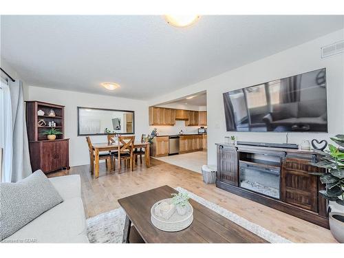 45 Severn Drive, Guelph, ON - Indoor Photo Showing Living Room With Fireplace