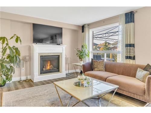 7 Drohan Drive, Guelph, ON - Indoor Photo Showing Living Room With Fireplace