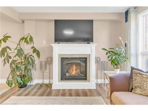 7 Drohan Drive, Guelph, ON - Indoor Photo Showing Living Room With Fireplace