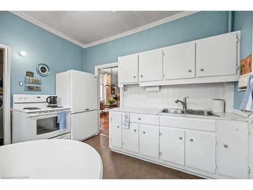 55 Edgehill Drive, Guelph, ON - Indoor Photo Showing Kitchen With Double Sink