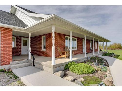 242073 Concession 2-3 Road, Grand Valley, ON - Outdoor With Deck Patio Veranda With Facade