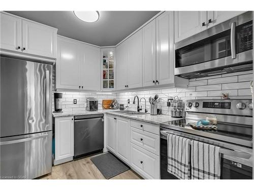 84 Wilton Rd Road, Guelph, ON - Indoor Photo Showing Kitchen With Stainless Steel Kitchen With Upgraded Kitchen