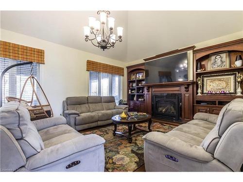 59 Dominion Drive, Guelph, ON - Indoor Photo Showing Living Room With Fireplace