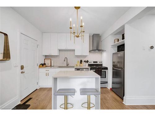 11 Mansion Street, Kitchener, ON - Indoor Photo Showing Kitchen With Stainless Steel Kitchen With Upgraded Kitchen