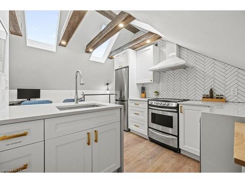 11 Mansion Street, Kitchener, ON - Indoor Photo Showing Kitchen With Upgraded Kitchen