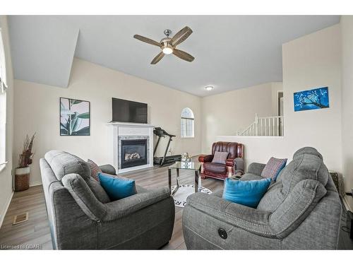 43 Peer Drive, Guelph, ON - Indoor Photo Showing Living Room With Fireplace