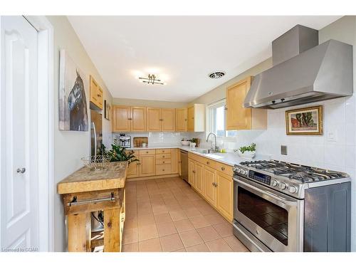 13416 Fourth Line Nassagaweya, Nassagaweya, ON - Indoor Photo Showing Kitchen