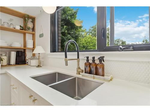 65 Cedar Street, Guelph, ON - Indoor Photo Showing Kitchen With Double Sink