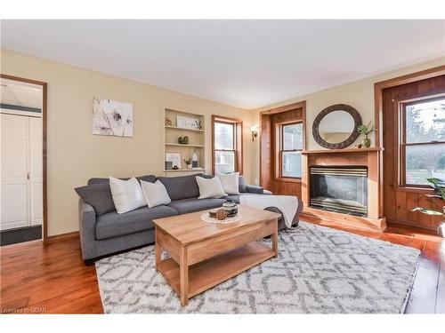 259 Garafraxa Street E, Fergus, ON - Indoor Photo Showing Living Room With Fireplace