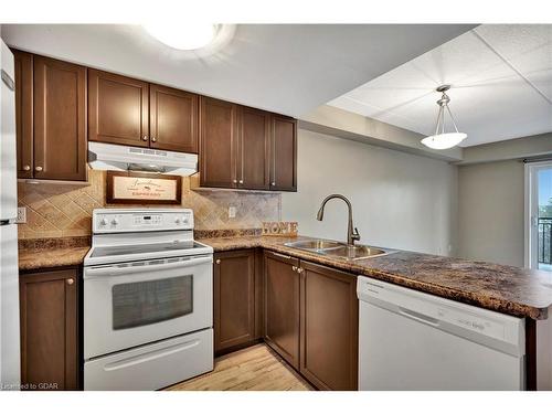 306-41 Goodwin Drive, Guelph, ON - Indoor Photo Showing Kitchen With Double Sink