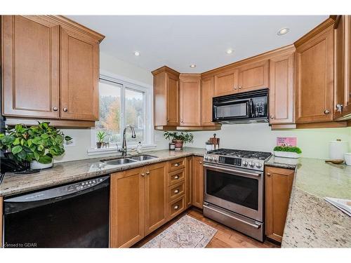 217 Elmira Road S, Guelph, ON - Indoor Photo Showing Kitchen With Double Sink