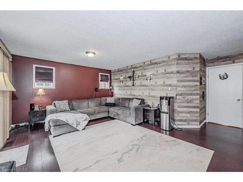 727 Zermatt Drive, Waterloo, ON - Indoor Photo Showing Living Room With Fireplace