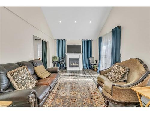 71 Hasler Crescent, Guelph, ON - Indoor Photo Showing Living Room With Fireplace