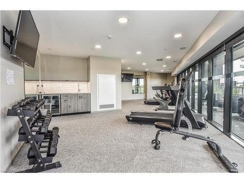 203-332 Gosling Gardens, Guelph, ON - Indoor Photo Showing Gym Room