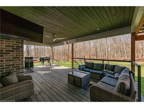 129 Ruth Anne Place, Moorefield, ON - Outdoor With Deck Patio Veranda With Exterior