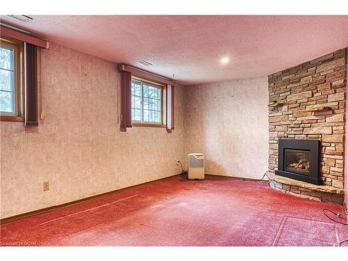 272 John Street, Elora, ON - Indoor Photo Showing Living Room With Fireplace