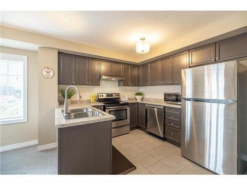 622 B Woodlawn Road E, Guelph, ON - Indoor Photo Showing Kitchen With Stainless Steel Kitchen With Double Sink