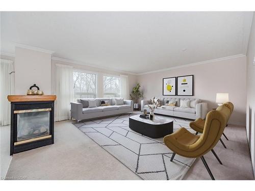 20 Honeysuckle Drive, Guelph, ON - Indoor Photo Showing Living Room With Fireplace