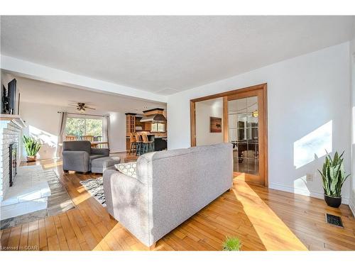 4891 Wellington Rd 29 Road, Guelph, ON - Indoor Photo Showing Living Room With Fireplace