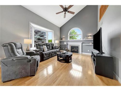 187 Milson Crescent, Guelph, ON - Indoor Photo Showing Living Room With Fireplace