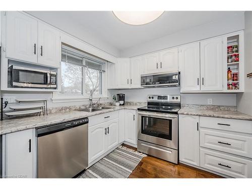 5485 Highway 6 N, Guelph, ON - Indoor Photo Showing Kitchen With Stainless Steel Kitchen With Double Sink