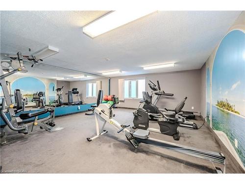 608-279 Chandler Drive, Kitchener, ON - Indoor Photo Showing Gym Room