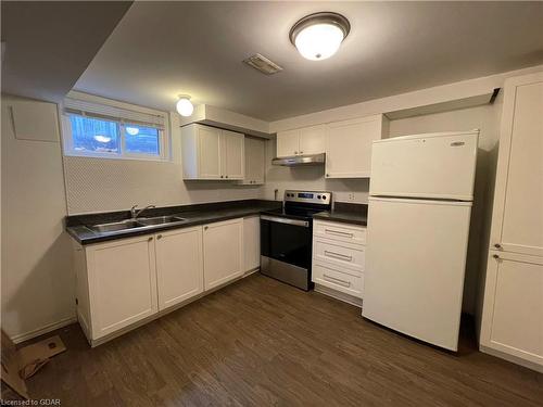 75 Cedar Street, Guelph, ON - Indoor Photo Showing Kitchen With Double Sink