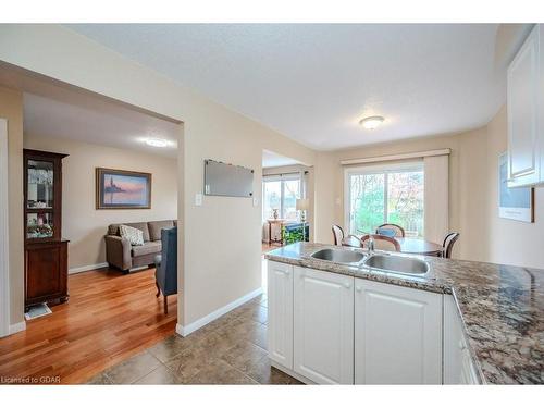 81 Windflower Drive, Kitchener, ON - Indoor Photo Showing Kitchen With Double Sink