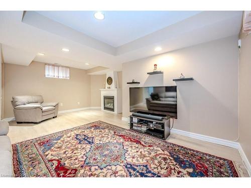 81 Windflower Drive, Kitchener, ON - Indoor With Fireplace