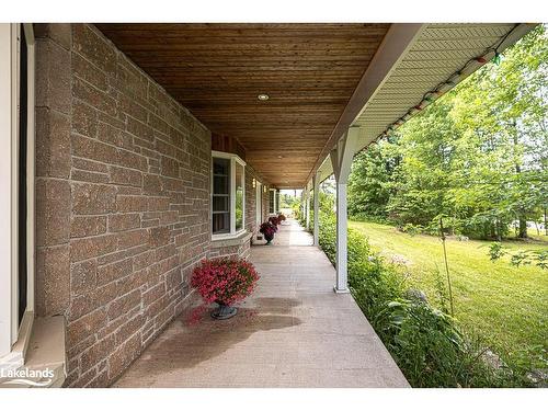2059 Upper Big Chute Road, Coldwater, ON - Outdoor With Deck Patio Veranda With Exterior
