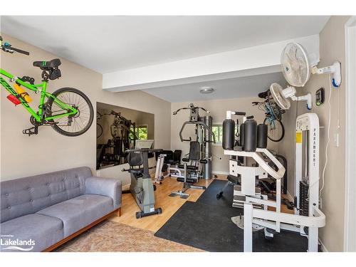 8870 County 93 Road, Midland, ON - Indoor Photo Showing Gym Room