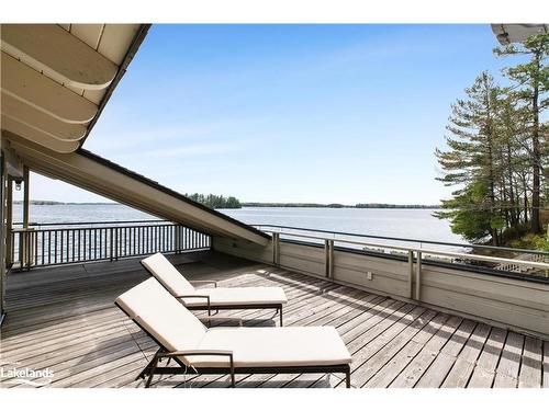 Lot 3-1250 Waldmere Road, Bracebridge, ON - Outdoor With Body Of Water With Deck Patio Veranda With View With Exterior