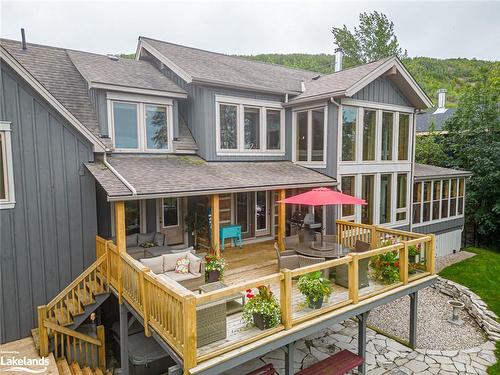 214 Hidden Lake Road, The Blue Mountains, ON - Outdoor With Deck Patio Veranda With Exterior