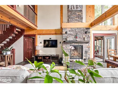 214 Hidden Lake Road, The Blue Mountains, ON - Indoor With Fireplace