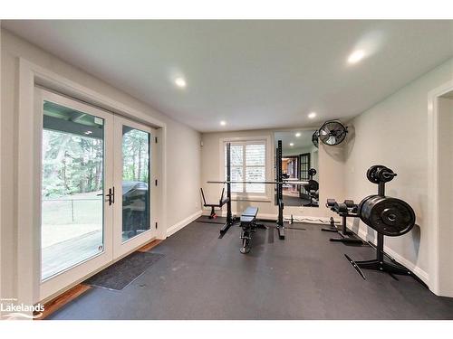 131 Wensley Drive, The Blue Mountains, ON - Indoor Photo Showing Gym Room