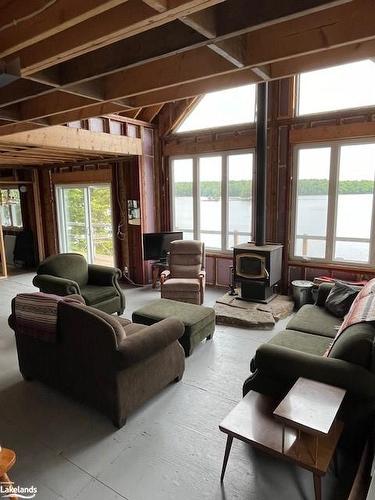 245 Wilson Lake, Port Loring, ON - Indoor Photo Showing Living Room