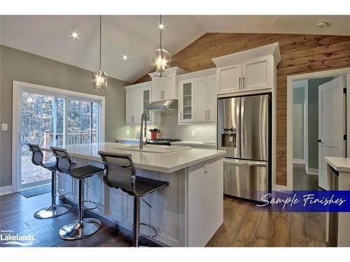 103 Rue Vanier, Tiny, ON - Indoor Photo Showing Kitchen With Upgraded Kitchen