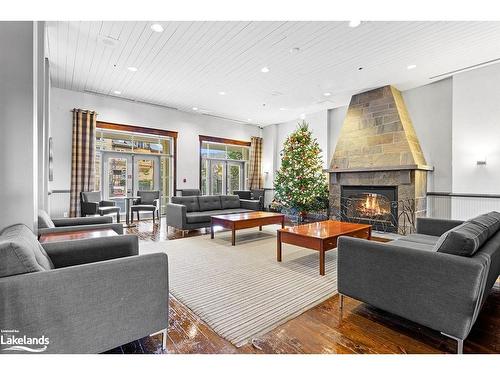 223-170 Jozo Weider Boulevard, The Blue Mountains, ON - Indoor Photo Showing Living Room With Fireplace