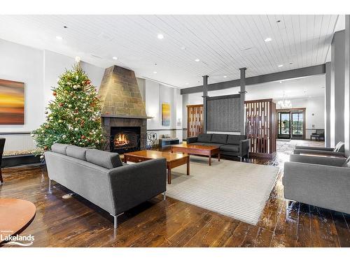 223-170 Jozo Weider Boulevard, The Blue Mountains, ON - Indoor Photo Showing Living Room With Fireplace