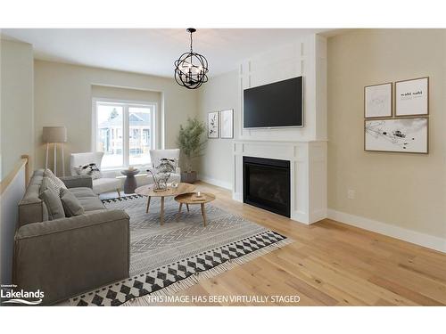 19 Gordon Crescent, Meaford, ON - Indoor Photo Showing Living Room With Fireplace
