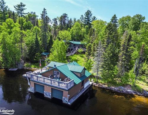 10365 Rabbit Lake, Temagami, ON - Outdoor With Body Of Water With Deck Patio Veranda