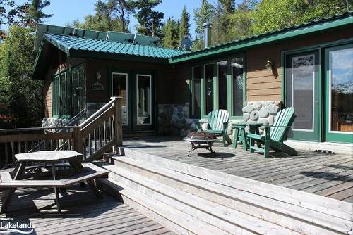 10365 Rabbit Lake, Temagami, ON - Outdoor With Deck Patio Veranda With Exterior