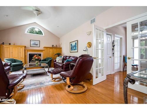 110 Aberdeen Court, The Blue Mountains, ON - Indoor Photo Showing Other Room With Fireplace